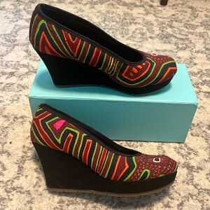 Handmade Colombian wedges Size 40